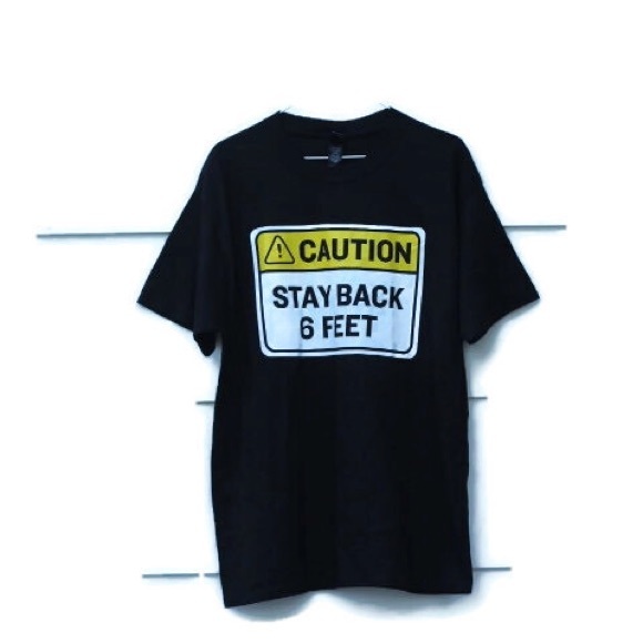 Hanes Other - Hanes Beefy Jack Daniels Caution Stay Back 6 Feet T Shirt
